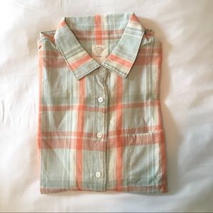 J. Crew The Perfect shirt in plaid